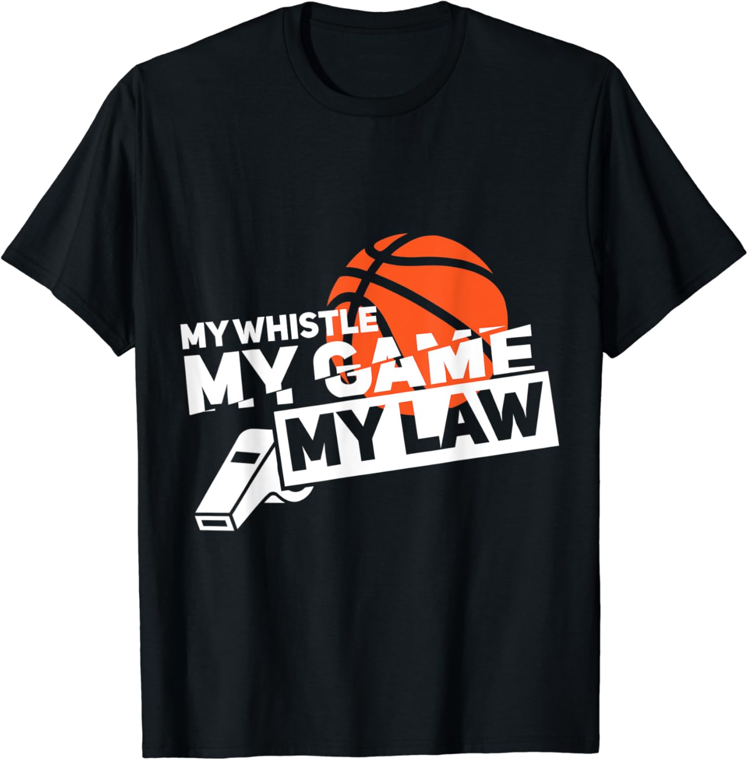 Funny Basketball Referee Quotes Gift Hoops Ref TShirt Amazon.co.uk